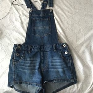 Denim romper